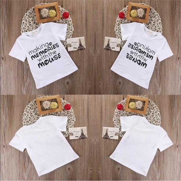 2for15 NWT Making memories with the Mouse T-SHIRT - Picture 4 of 7